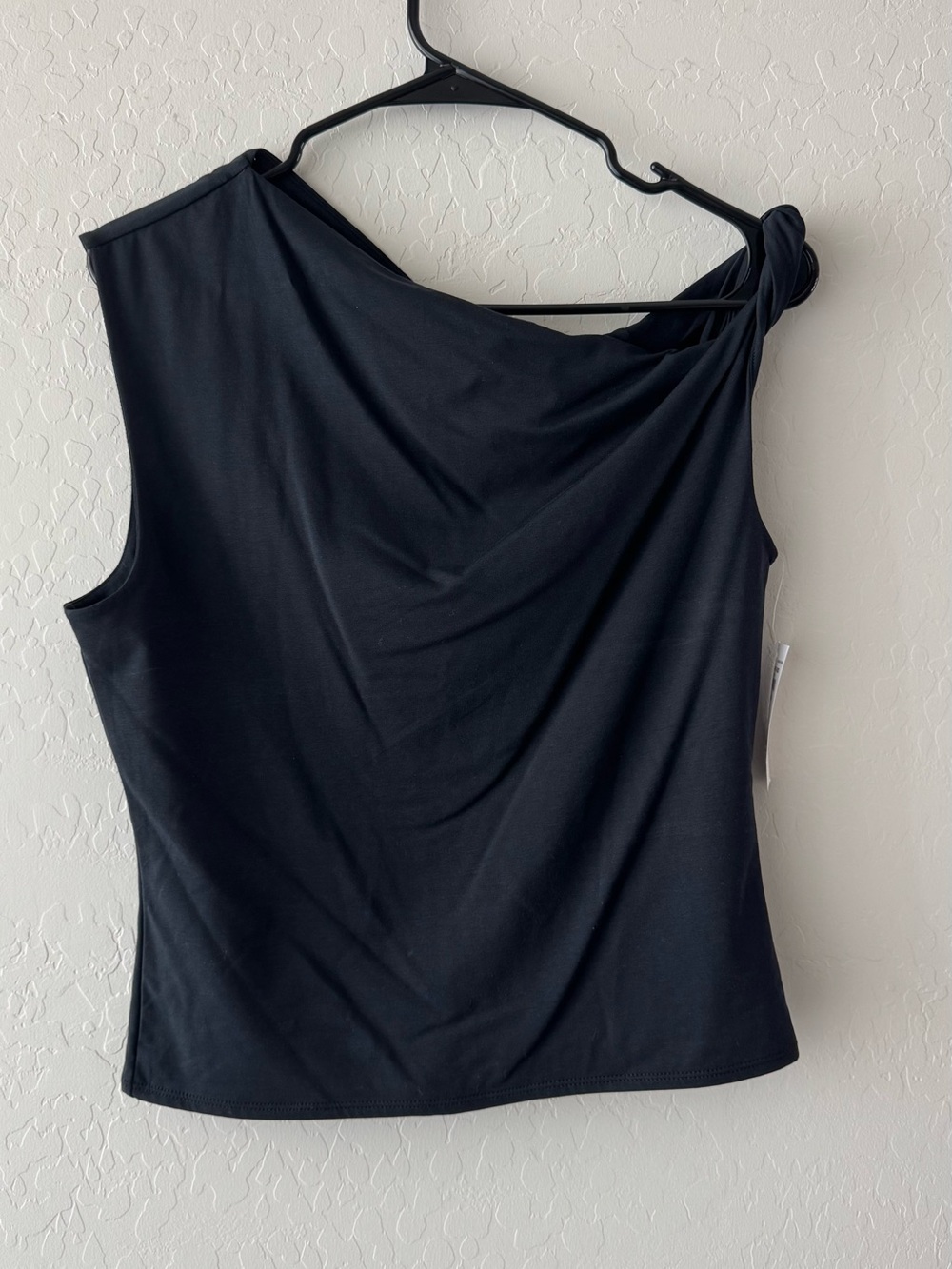 Abercrombie Asymmetrical Black Women's Top